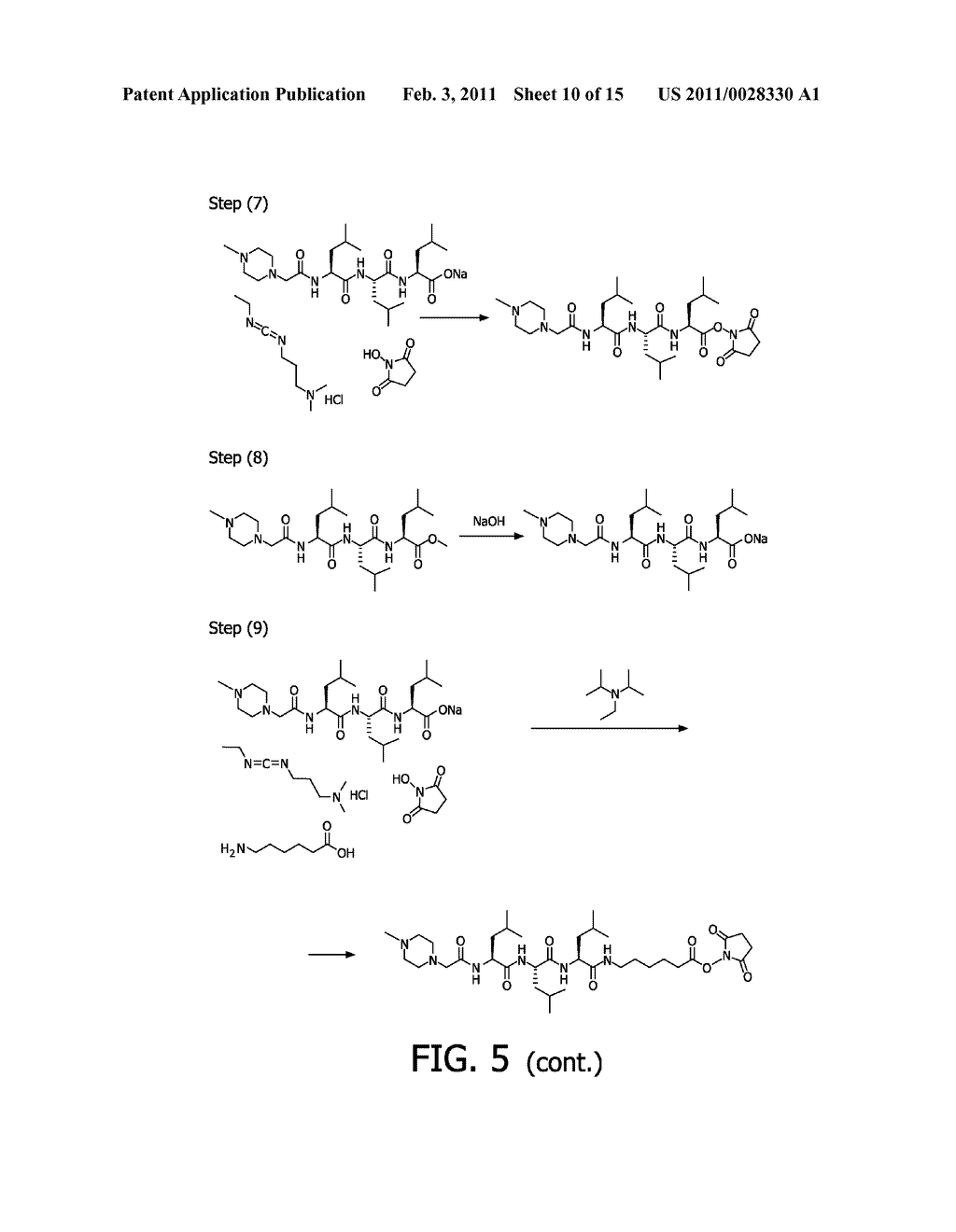 COMPOUNDS AND METHODS FOR THE LABELLING AND AFFINITY-SELECTION OF PROTEINS - diagram, schematic, and image 11