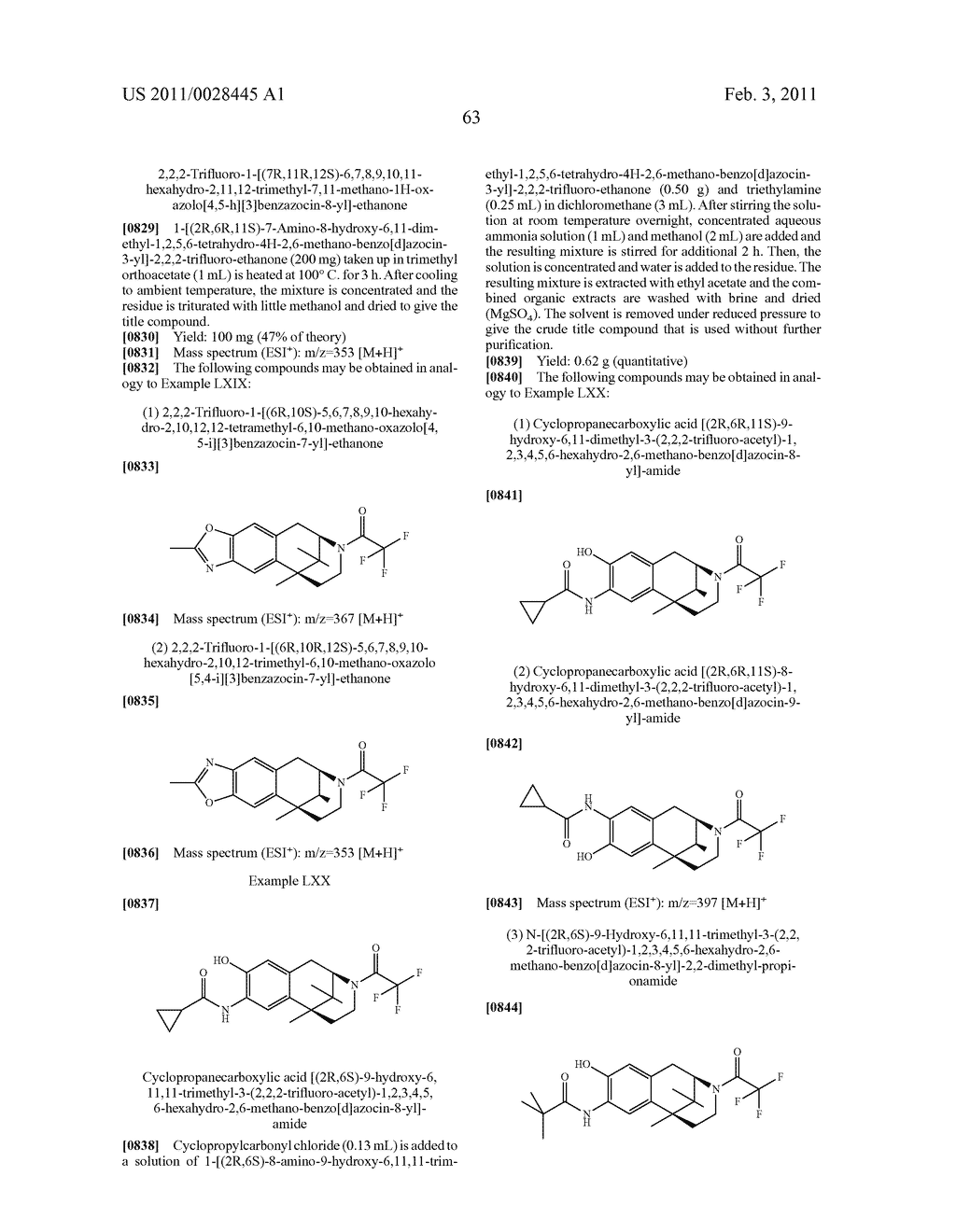Urea derivatives of benzomorphanes and related scaffolds, medicaments containing such compounds and their use - diagram, schematic, and image 64