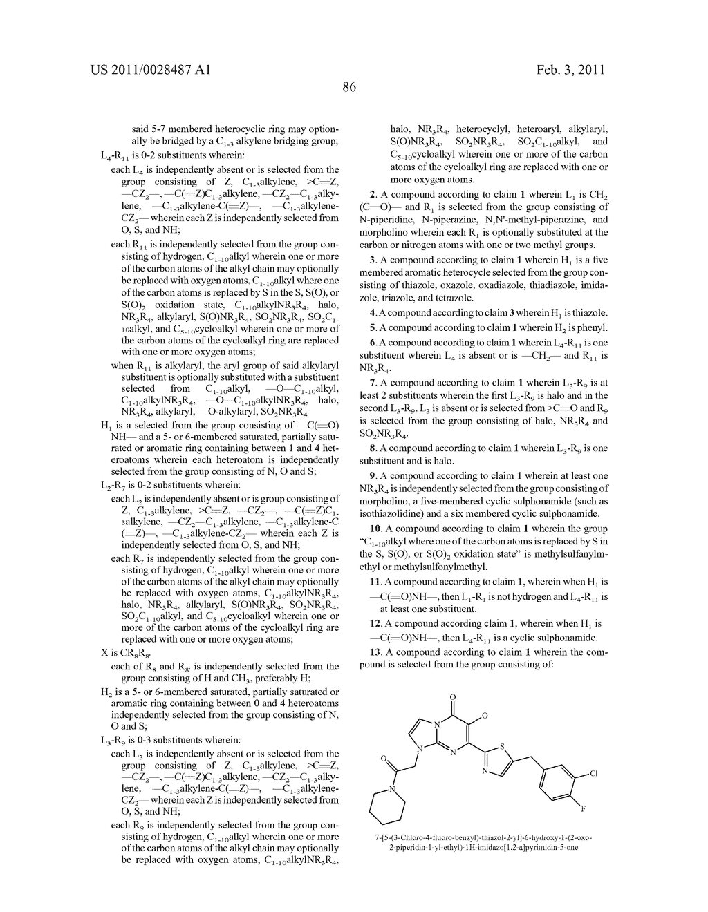 IMIDAZOPYRIMIDINES AND USES THEREOF - diagram, schematic, and image 87