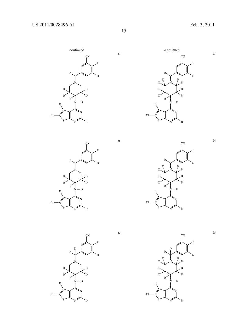 Deuterium-enriched pyrimidine compounds and derivatives - diagram, schematic, and image 16