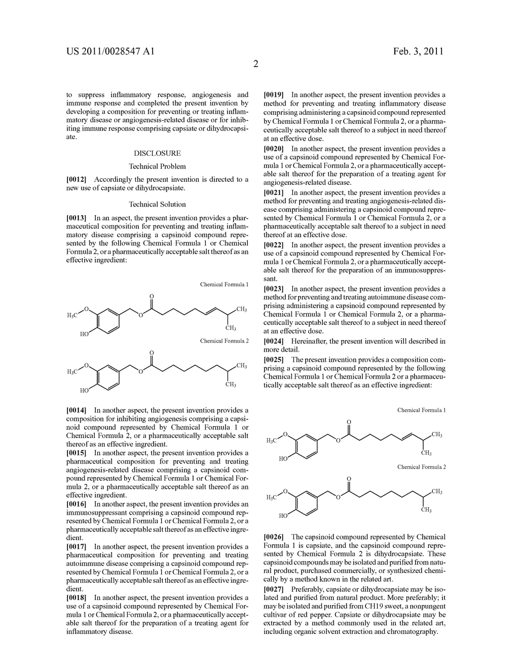 NOVEL USE OF CAPSIATE OR DIHYDROCAPSIDATE - diagram, schematic, and image 18