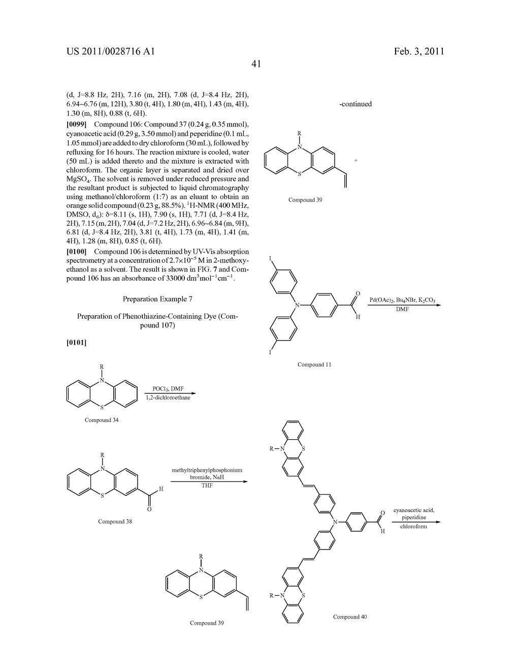 Dye for a Dye-Sensitised Solar Cell, and a Solar Cell Comprising the Same - diagram, schematic, and image 52