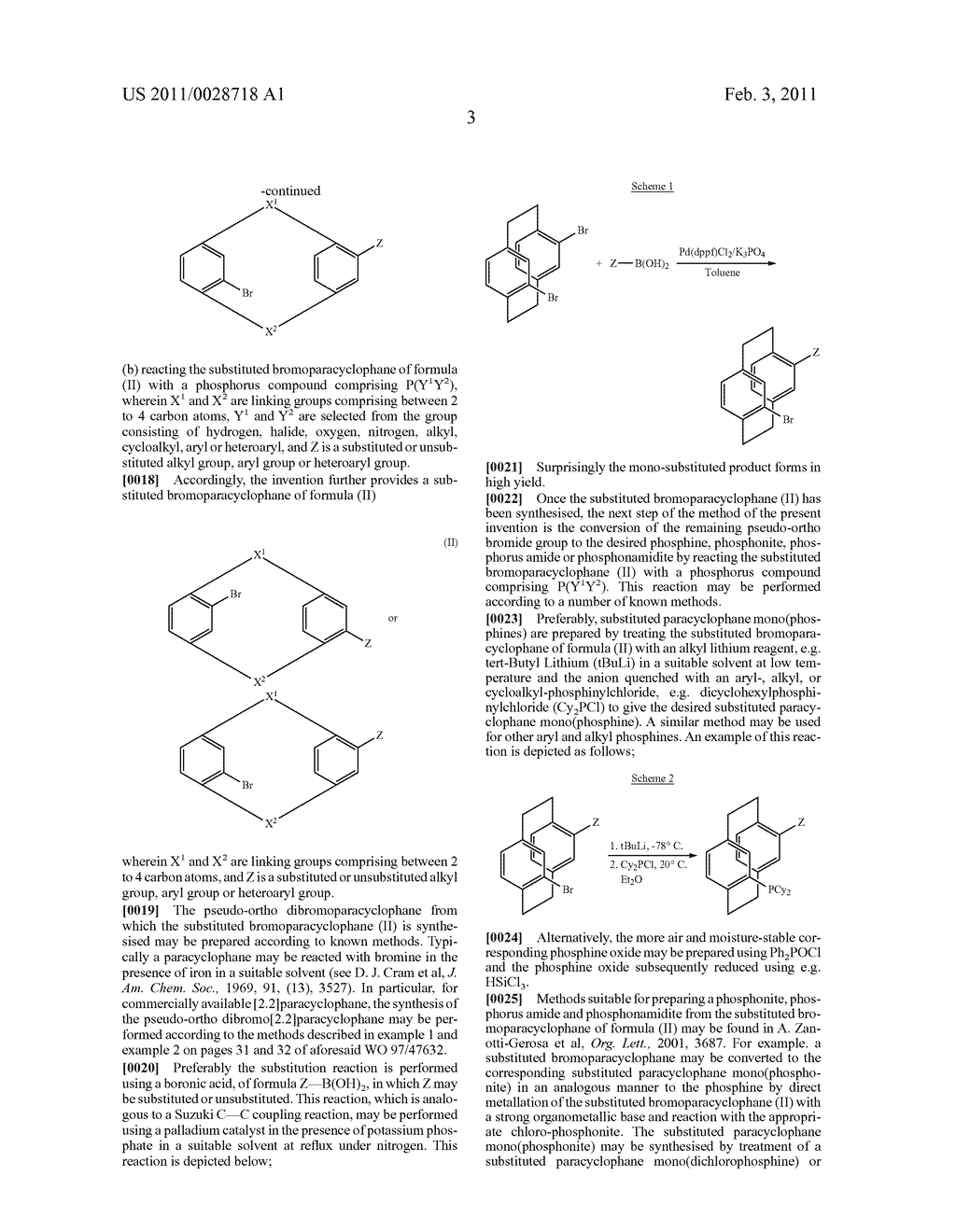 PARACYCLOPHANE-BASED LIGANDS, THEIR PREPARATION AND USE IN CATALYSIS - diagram, schematic, and image 04