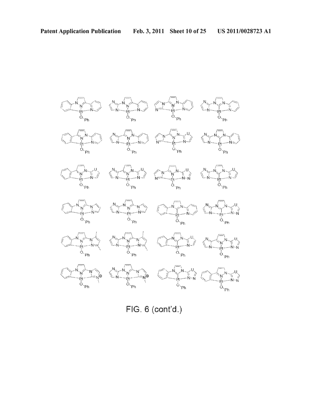 Tridentate Platinum (II) Complexes - diagram, schematic, and image 11