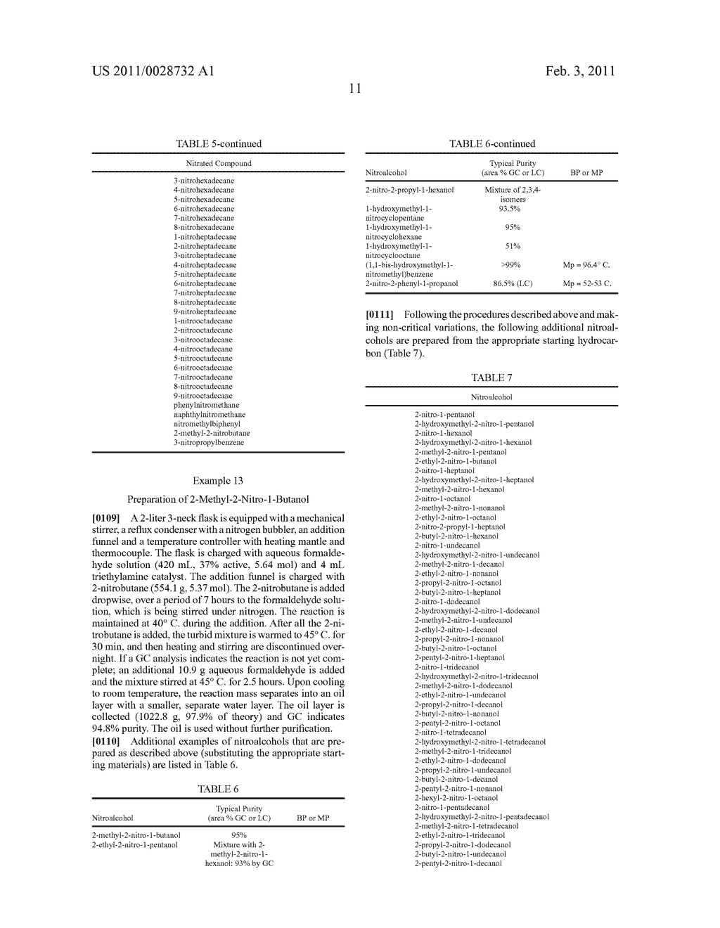 NITRATED HYDROCARBONS, DERIVATIVES, AND PROCESSES FOR THEIR MANUFACTURE - diagram, schematic, and image 12