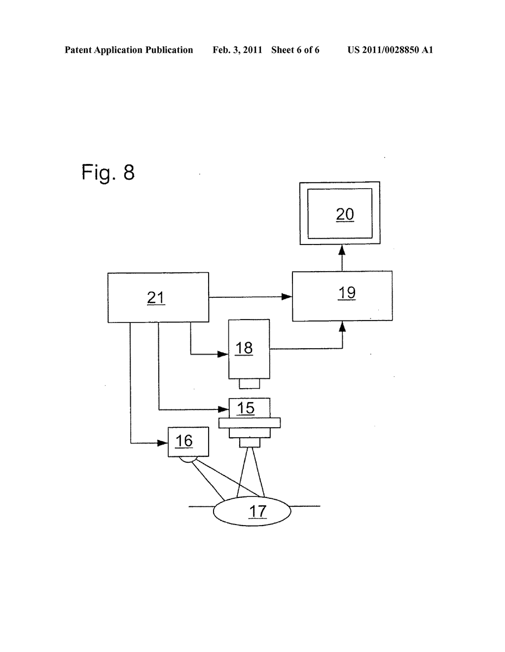 Process for quantitative display of blood flow - diagram, schematic, and image 07