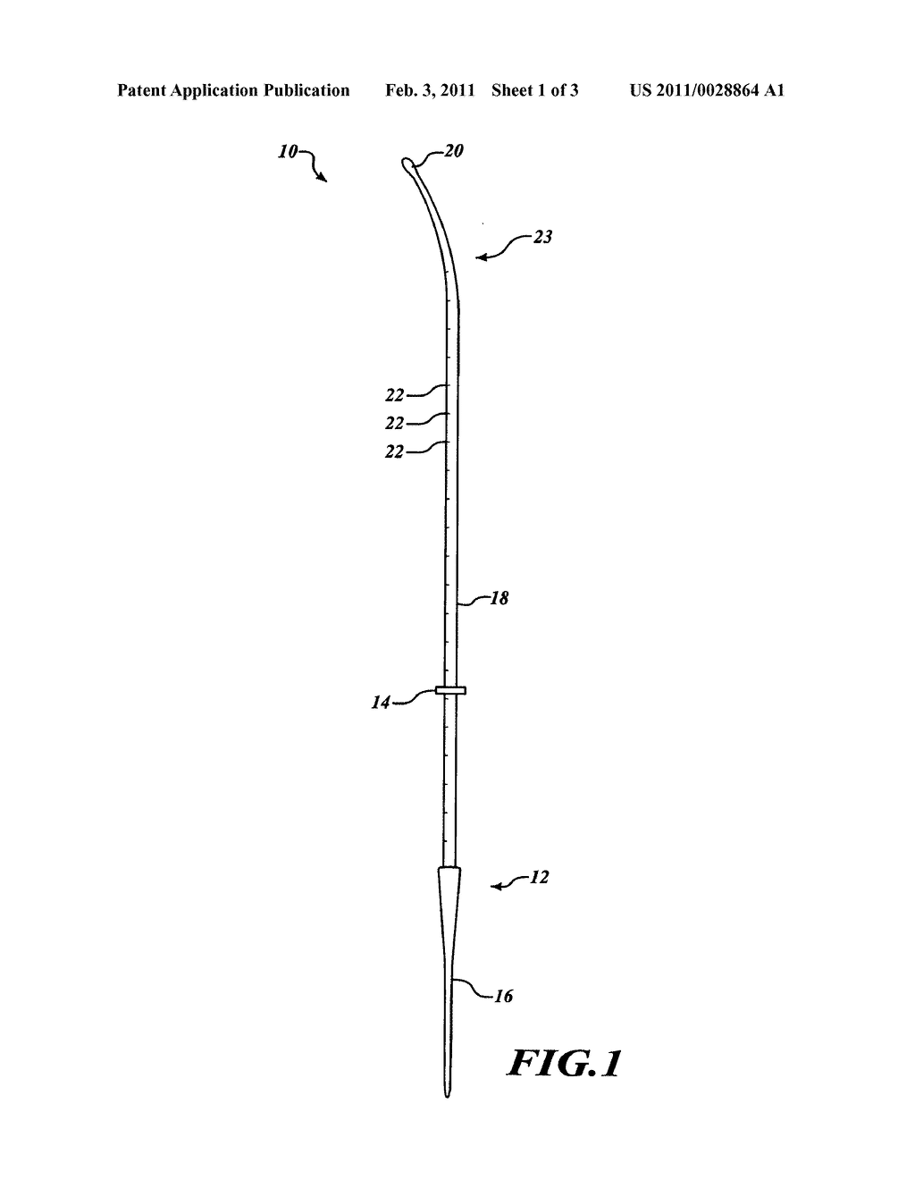 Uterine sound device - diagram, schematic, and image 02