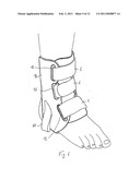 ORTHOTIC SYSTEM FOR AN ANKLE JOINT diagram and image