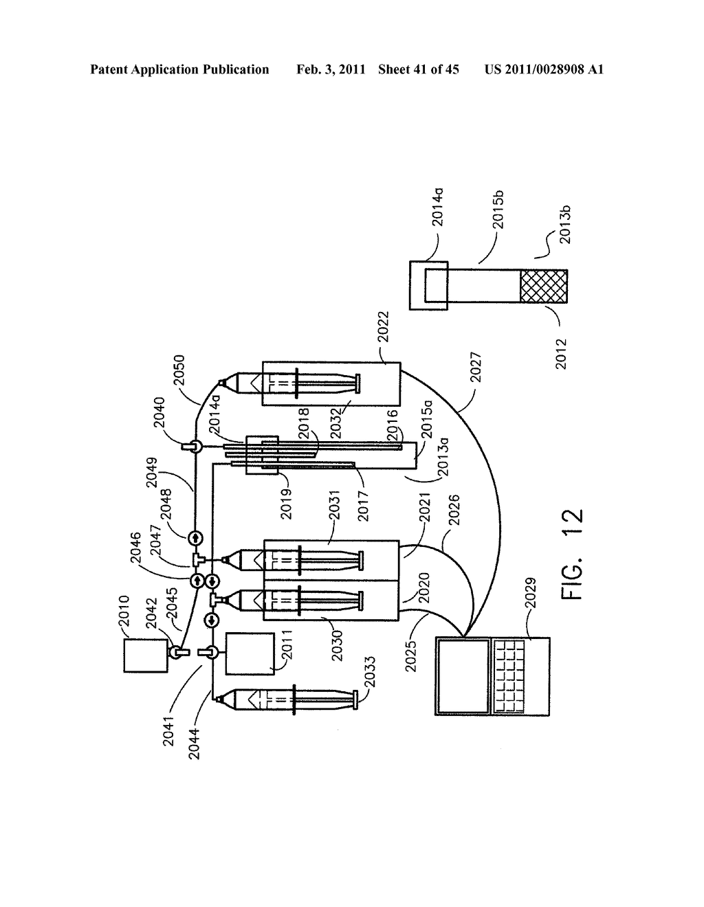 SYSTEM FOR PROCESSING CELLS AND CONTAINER FOR USE THEREWITH - diagram, schematic, and image 42