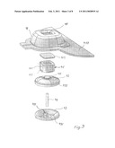  DEVICE FOR TREATMENT OF WOUNDS AND A METHOD FOR MANUFACTURING OF WOUND PADS diagram and image