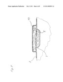  DEVICE FOR TREATMENT OF WOUNDS AND A METHOD FOR MANUFACTURING OF WOUND PADS diagram and image