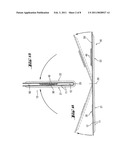 ABSORBENT ARTICLES WITH ADHESIVE PORTION AND PROTRUSIONS diagram and image