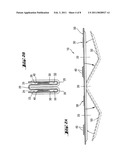 ABSORBENT ARTICLES WITH ADHESIVE PORTION AND PROTRUSIONS diagram and image