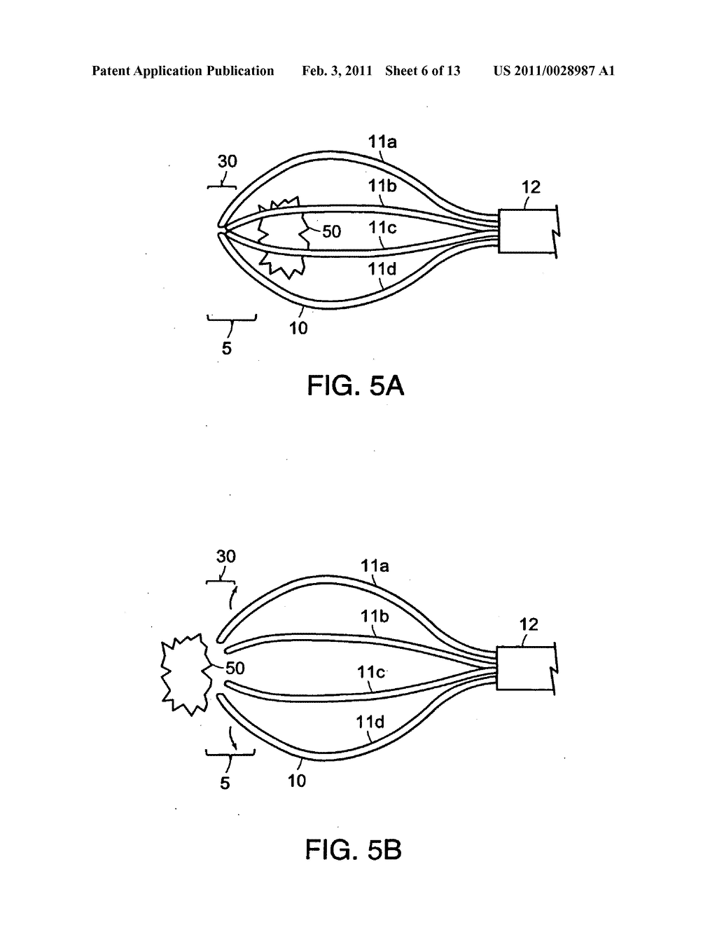 Medical retrieval device with frangible basket - diagram, schematic, and image 07