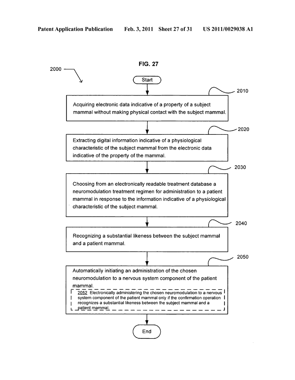 Determining a neuromodulation treatment regimen in response to contactlessly acquired information - diagram, schematic, and image 28