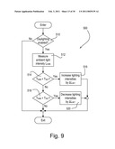 Load control system having an energy savings mode diagram and image