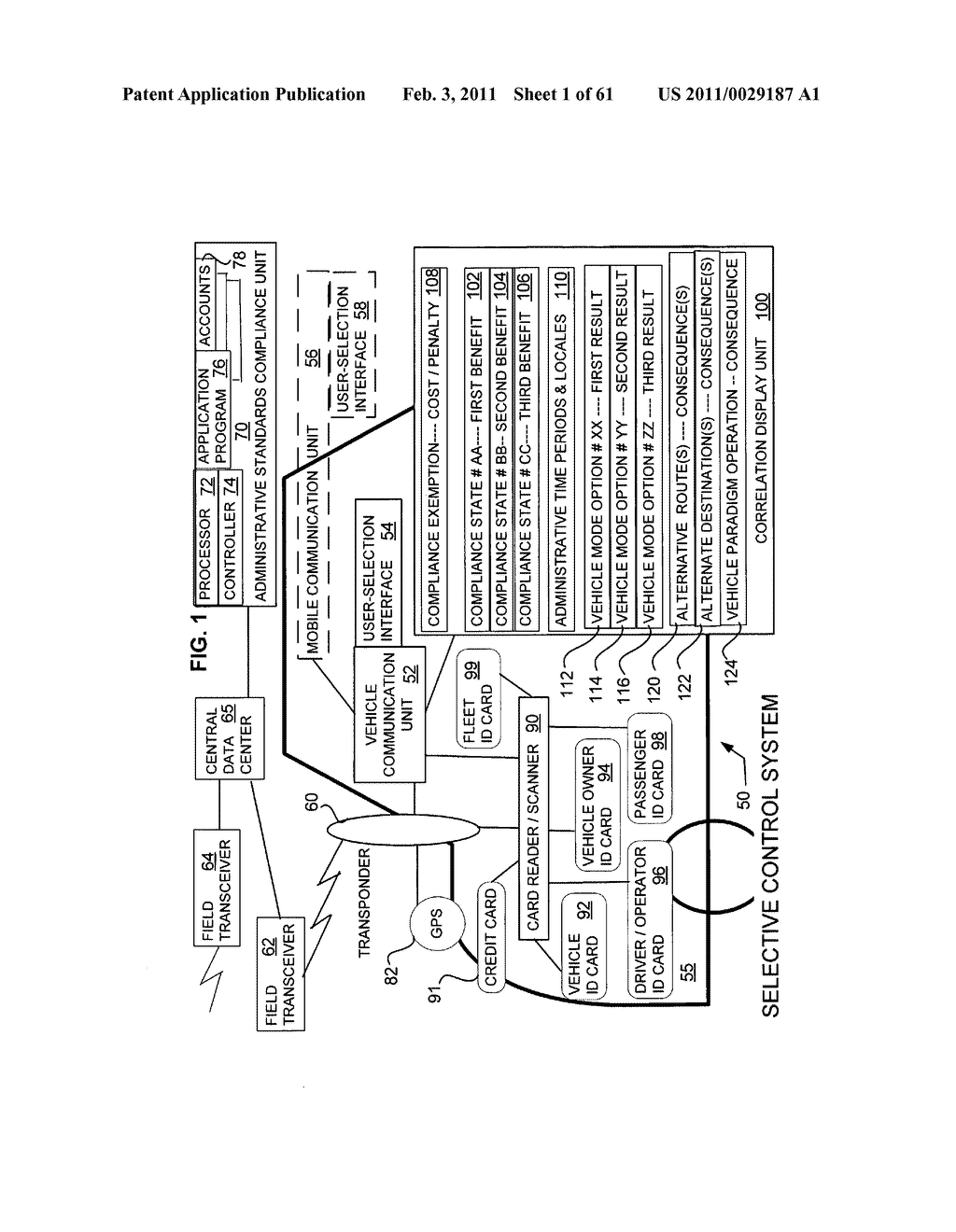 Promotional correlation with selective vehicle modes - diagram, schematic, and image 02