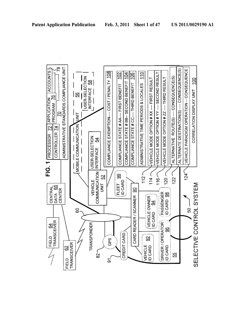 Remote processing of selected vehicle operating parameters - diagram, schematic, and image 02