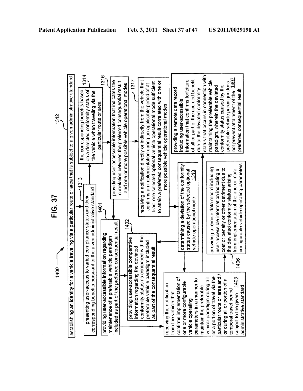 Remote processing of selected vehicle operating parameters - diagram, schematic, and image 38