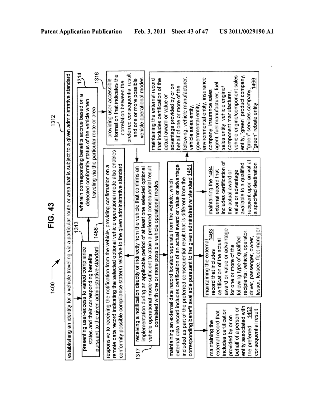 Remote processing of selected vehicle operating parameters - diagram, schematic, and image 44