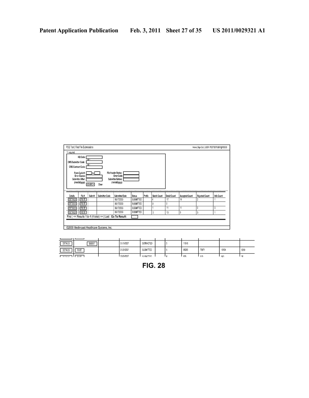 SYSTEM AND METHOD FOR WEB-BASED CLAIM MANAGEMENT - diagram, schematic, and image 28