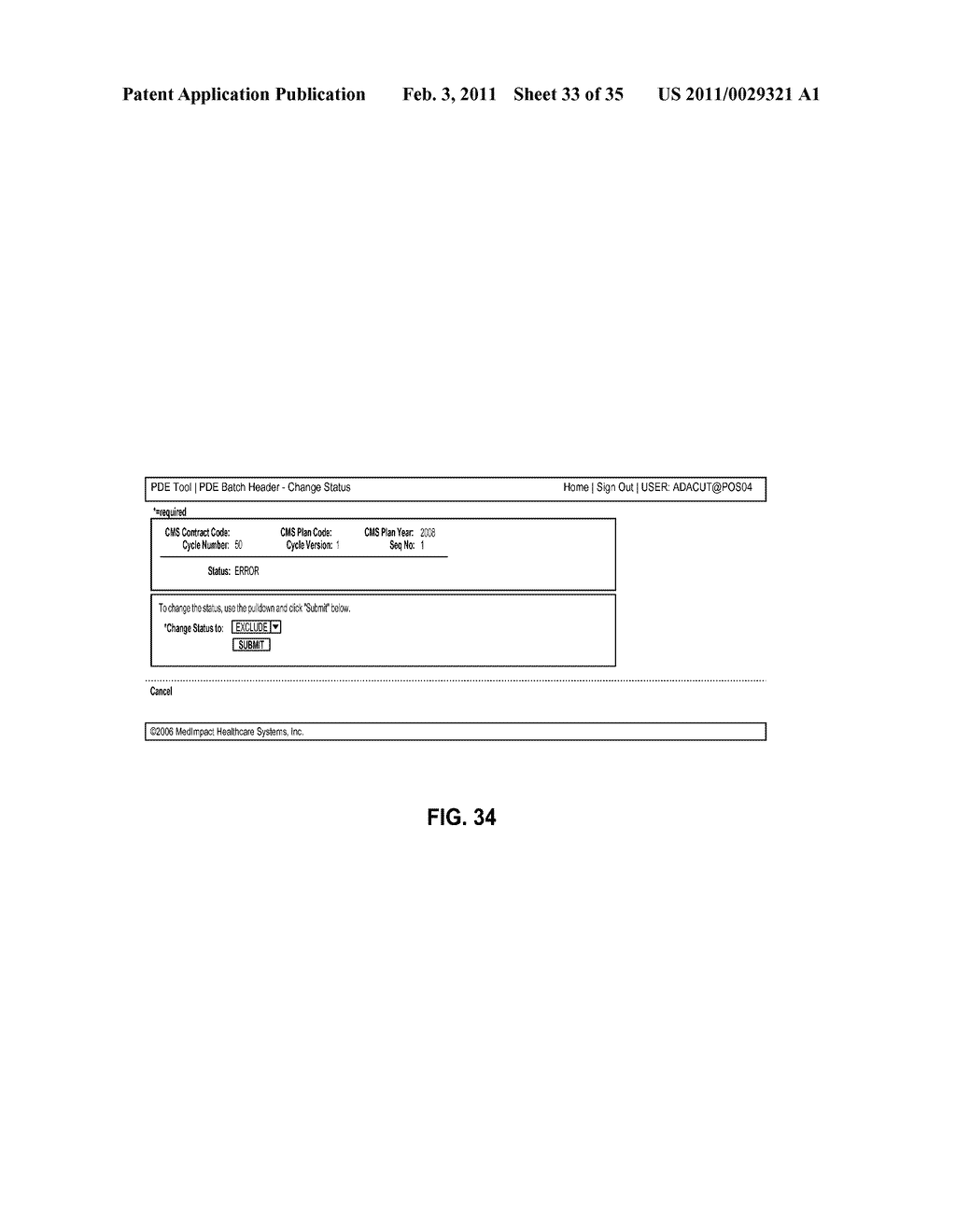 SYSTEM AND METHOD FOR WEB-BASED CLAIM MANAGEMENT - diagram, schematic, and image 34