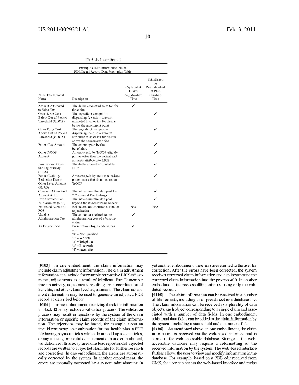 SYSTEM AND METHOD FOR WEB-BASED CLAIM MANAGEMENT - diagram, schematic, and image 46