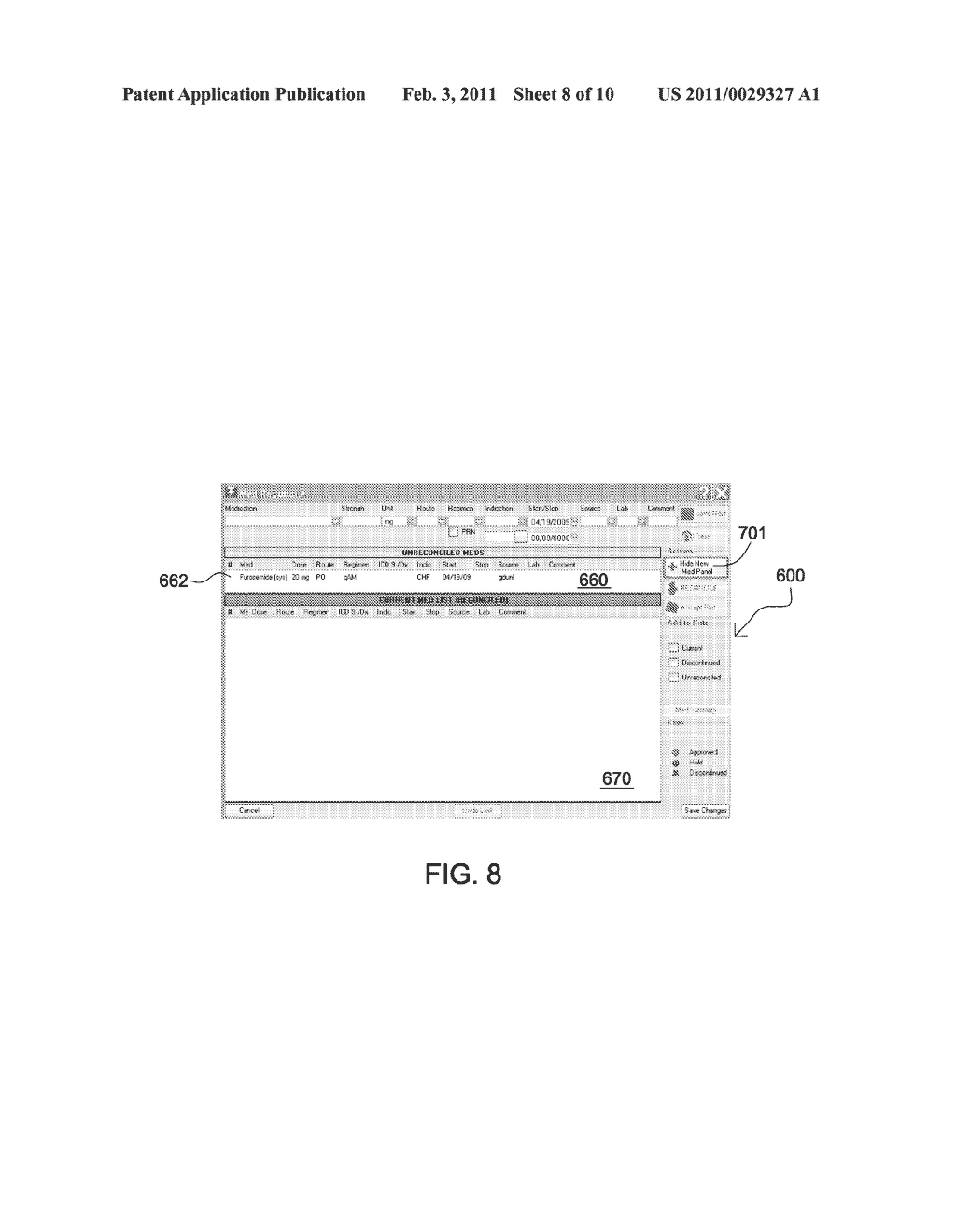 Medication Reconciliation System and Methods of Use - diagram, schematic, and image 09