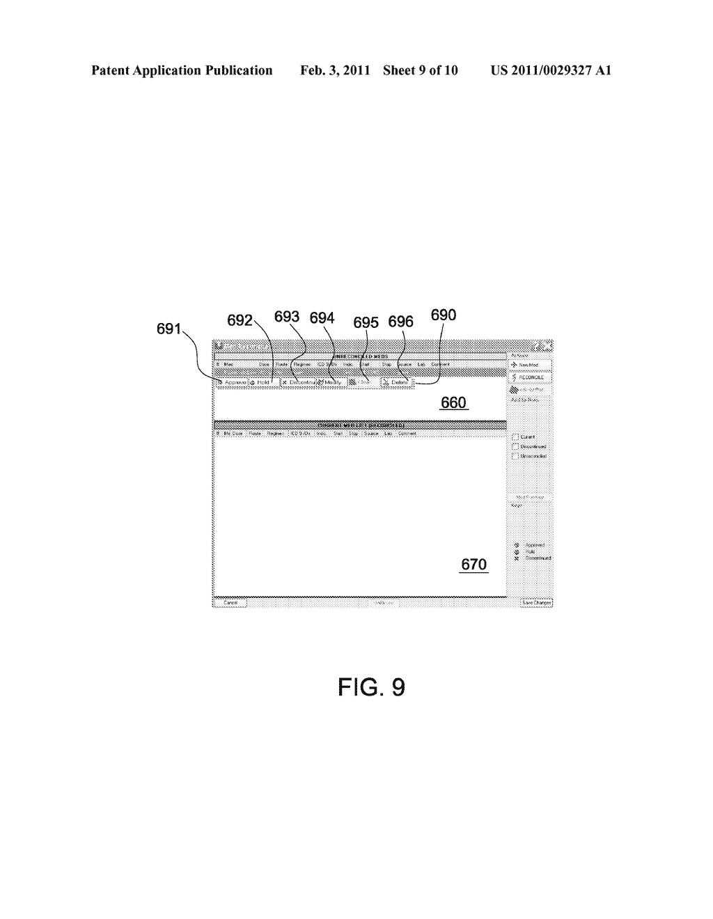 Medication Reconciliation System and Methods of Use - diagram, schematic, and image 10