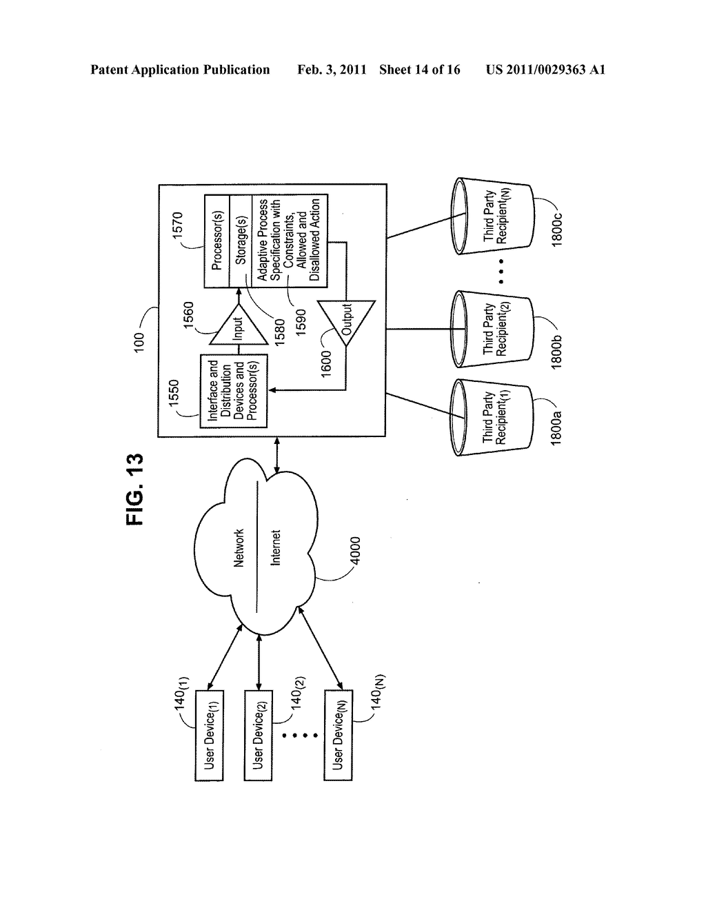 Electronic coupon creation deployment, transference, validation management, clearance, redemption and reporting system and interactive participation of individuals and groups within the system - diagram, schematic, and image 15