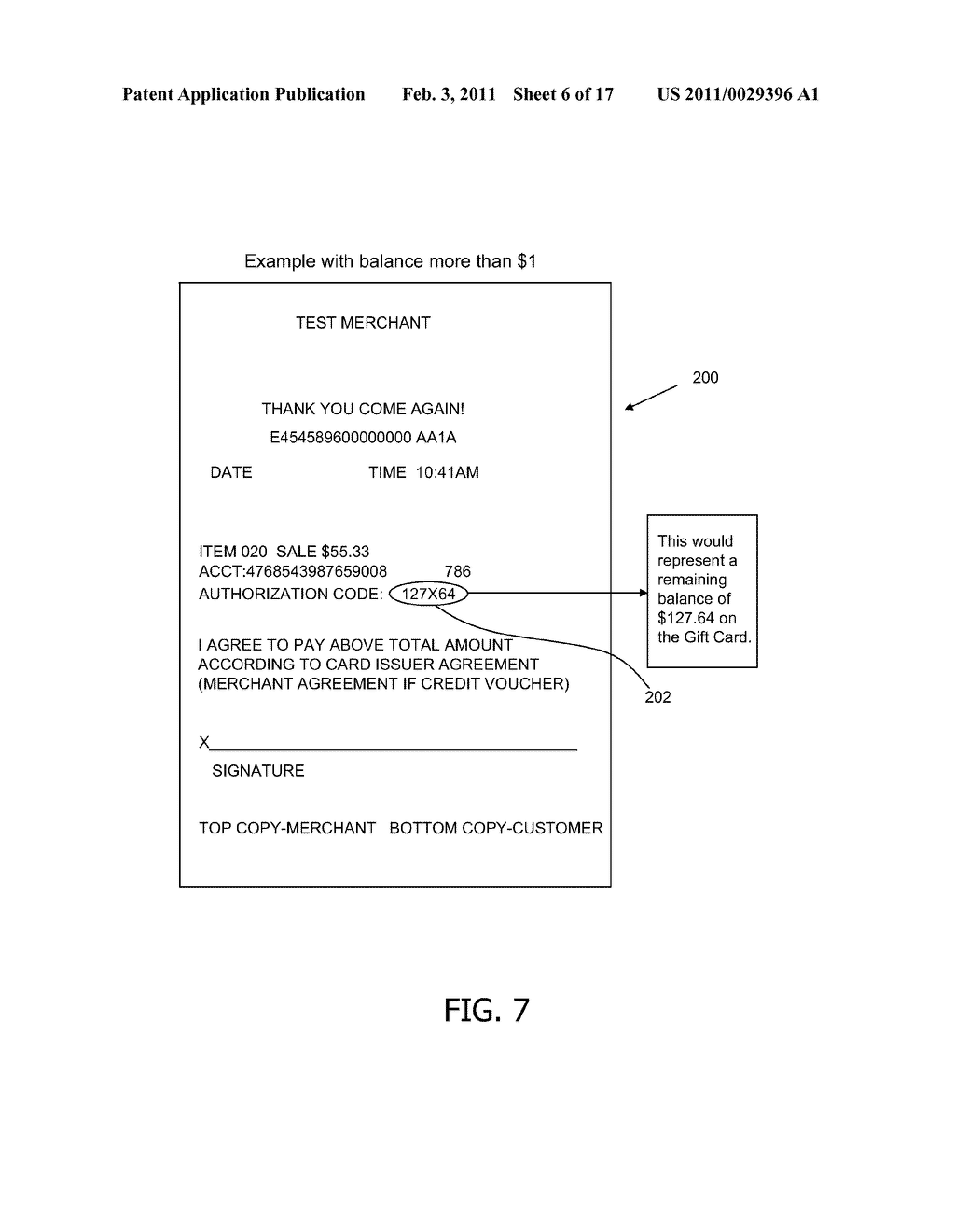 METHODS AND SYSTEMS FOR PROCESSING, ACCOUNTING, AND ADMINISTRATION OF STORED VALUE CARDS - diagram, schematic, and image 07