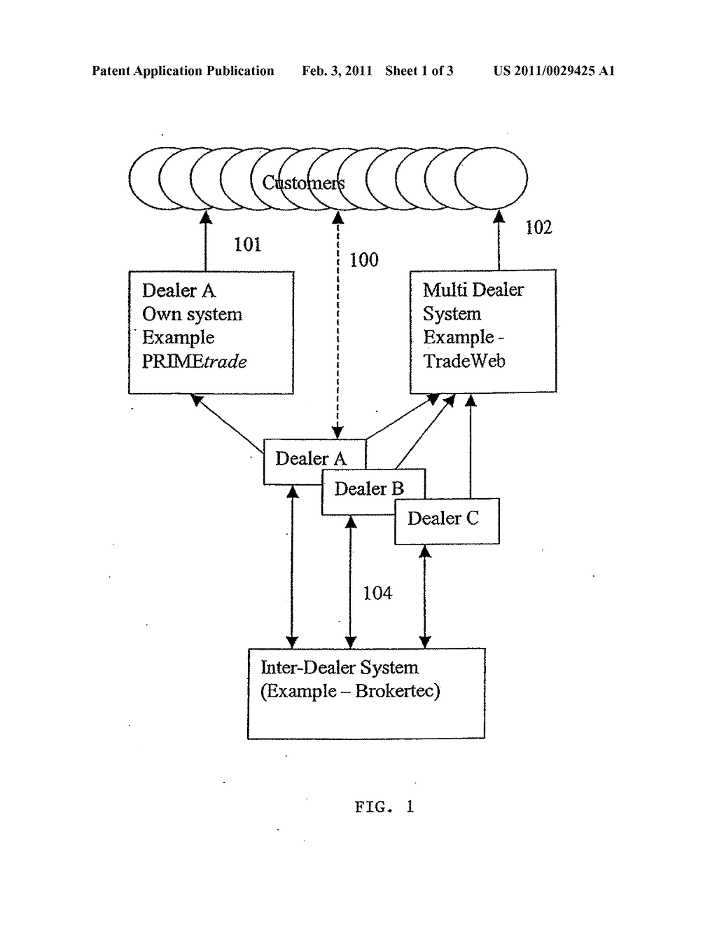 PASS THROUGH LIQUIDITY IN A MULTI-TIERED TRADING SYSTEM AND METHOD - diagram, schematic, and image 02