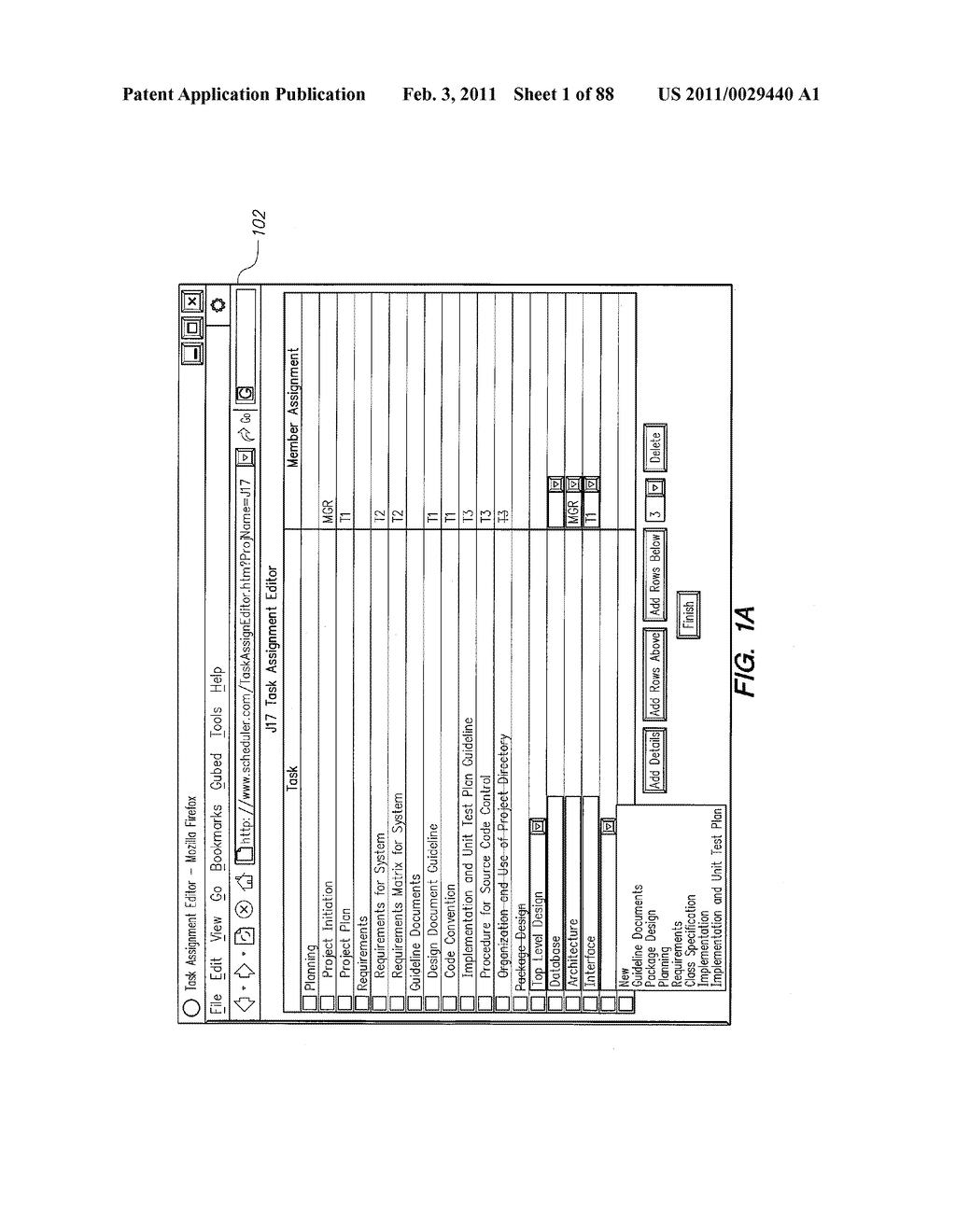 Approach for Managing Project Schedule Data in a Project Management System - diagram, schematic, and image 02