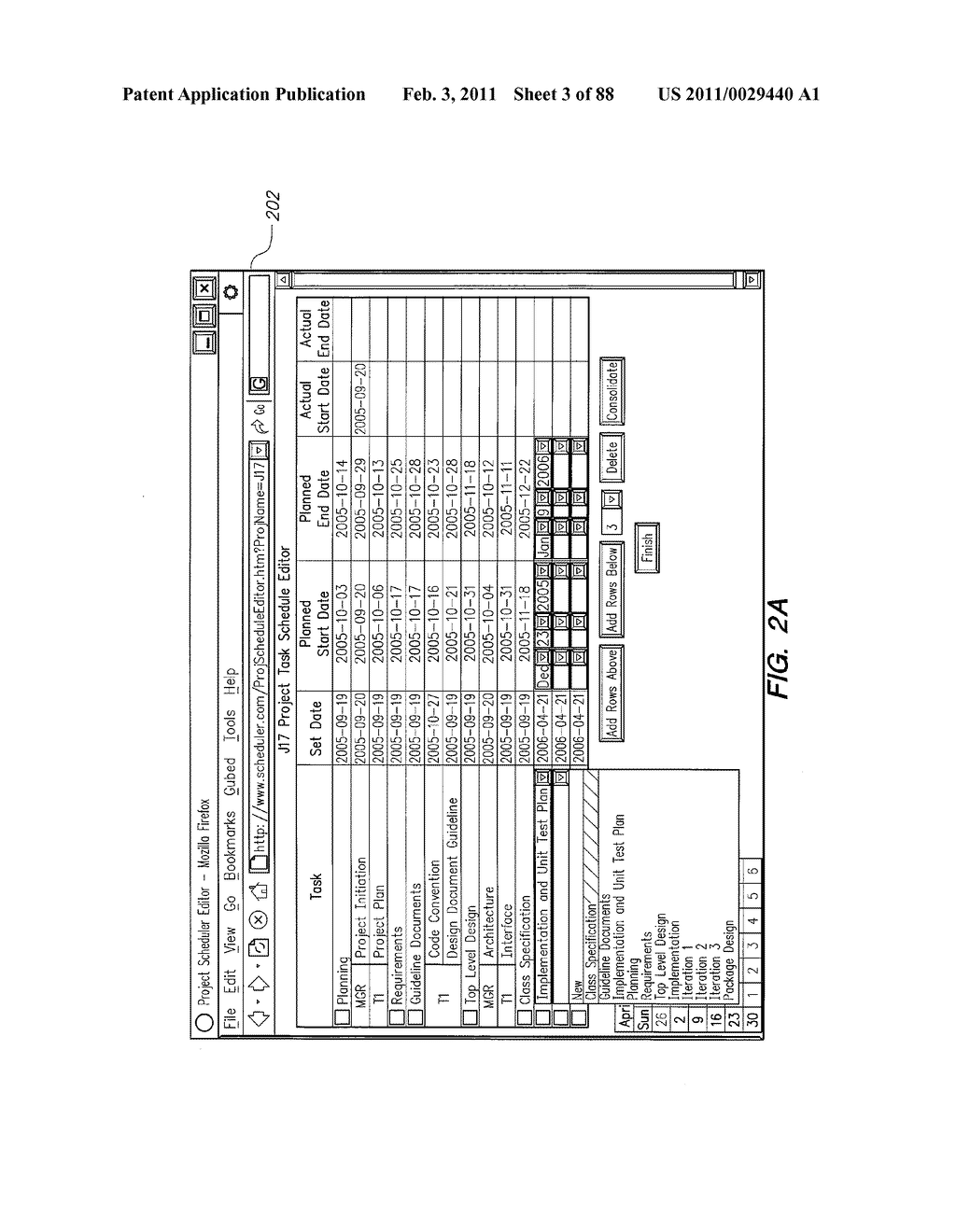 Approach for Managing Project Schedule Data in a Project Management System - diagram, schematic, and image 04