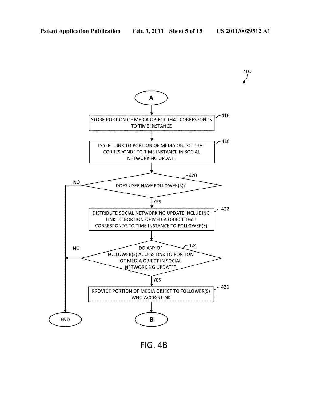 PROVIDING LINK TO PORTION OF MEDIA OBJECT IN REAL TIME IN SOCIAL NETWORKING UPDATE - diagram, schematic, and image 06