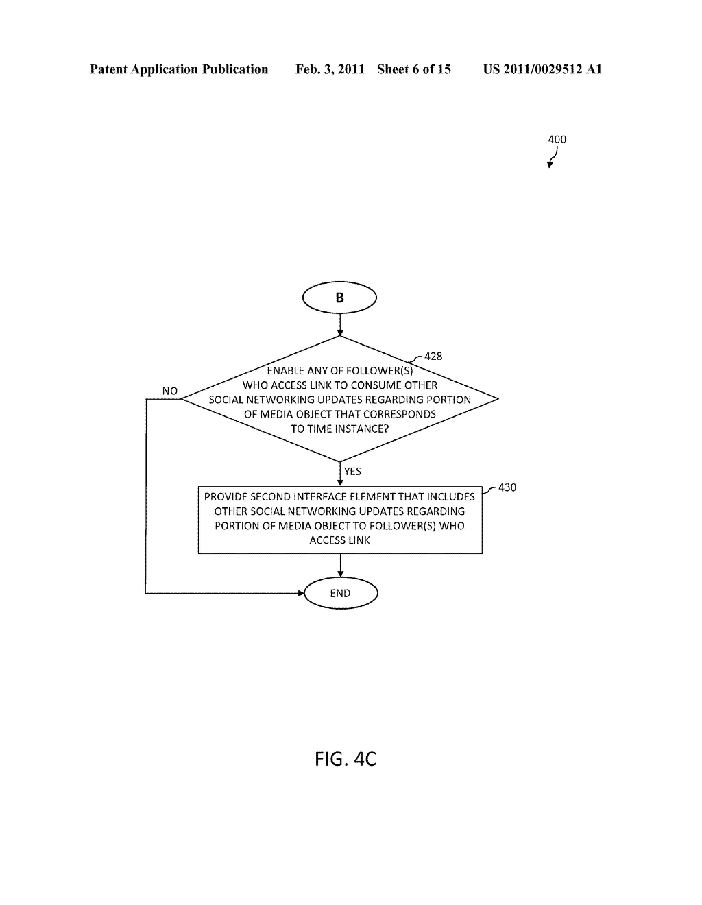 PROVIDING LINK TO PORTION OF MEDIA OBJECT IN REAL TIME IN SOCIAL NETWORKING UPDATE - diagram, schematic, and image 07