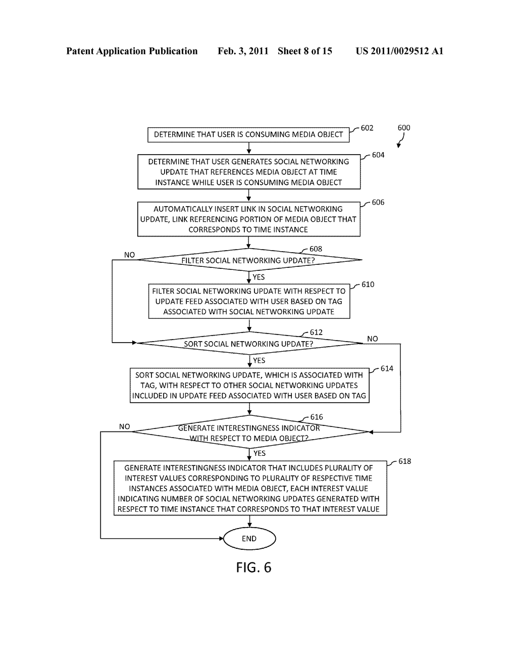 PROVIDING LINK TO PORTION OF MEDIA OBJECT IN REAL TIME IN SOCIAL NETWORKING UPDATE - diagram, schematic, and image 09