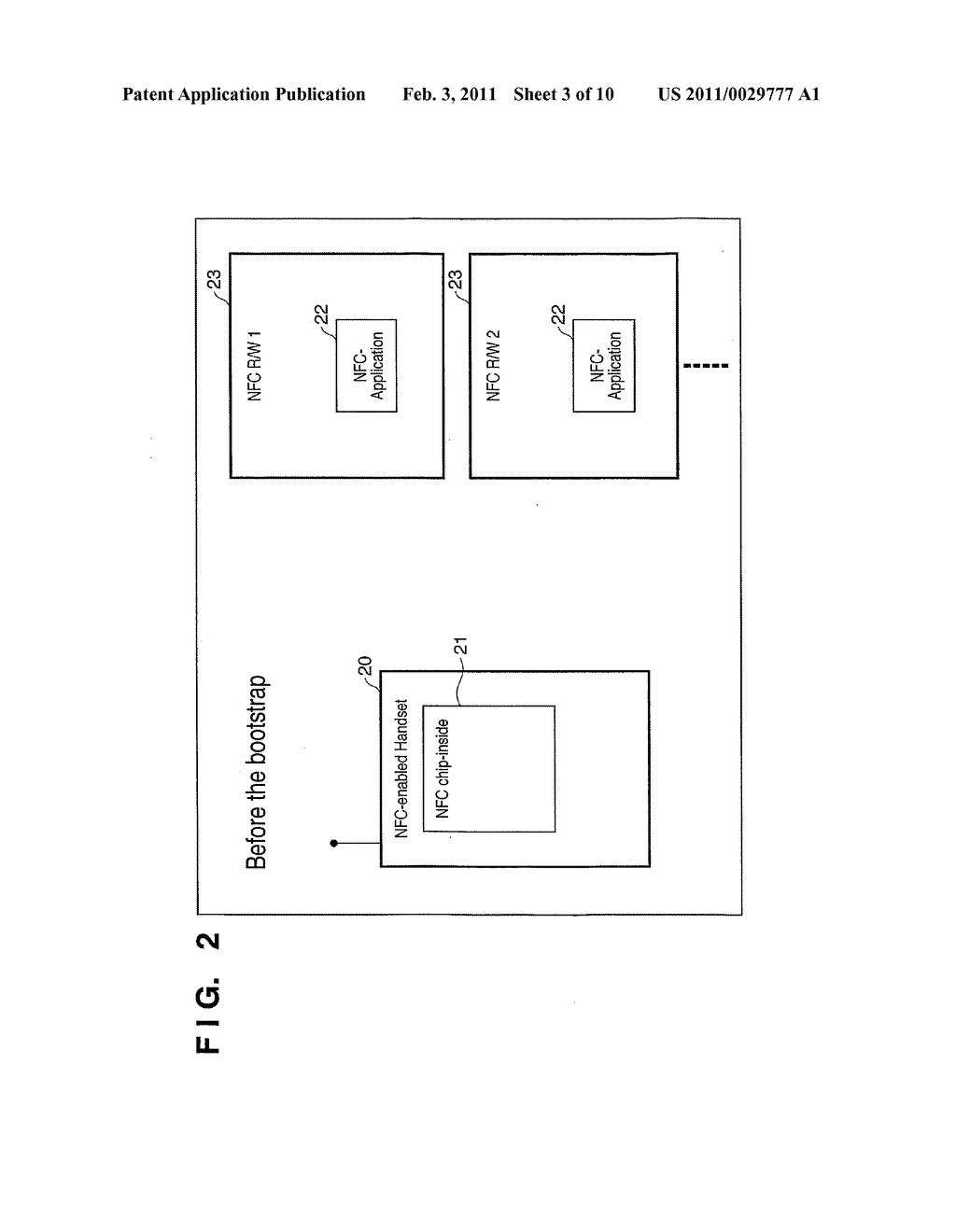 BOOTSTRAP OF NFC APPLICATION USING GBA - diagram, schematic, and image 04