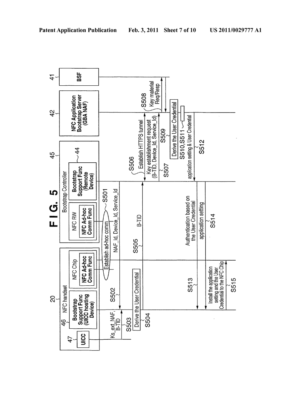 BOOTSTRAP OF NFC APPLICATION USING GBA - diagram, schematic, and image 08