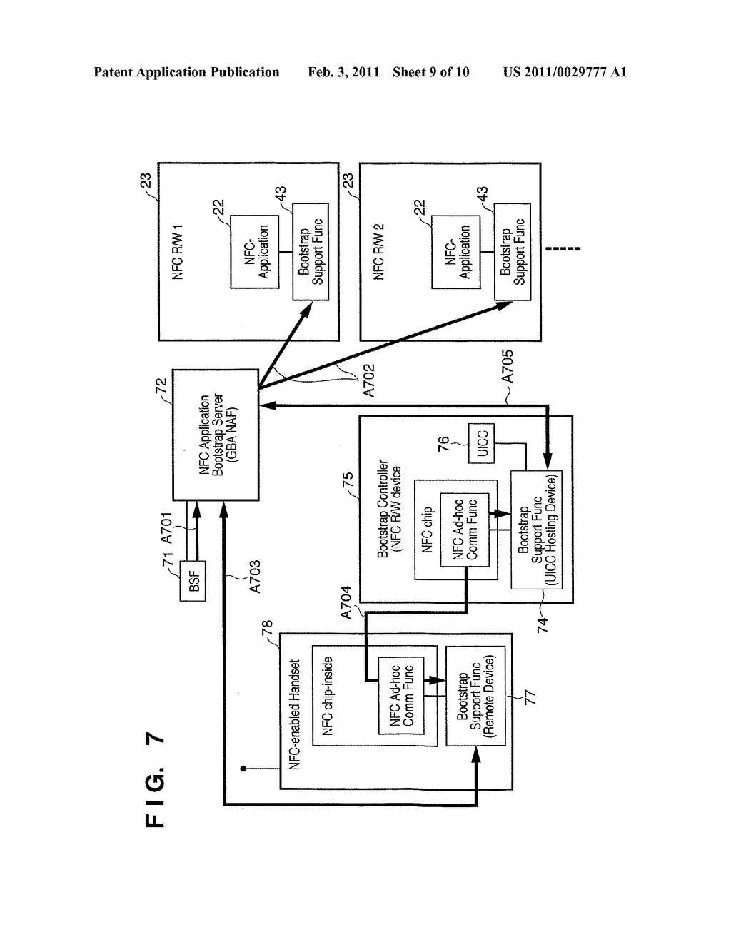 BOOTSTRAP OF NFC APPLICATION USING GBA - diagram, schematic, and image 10