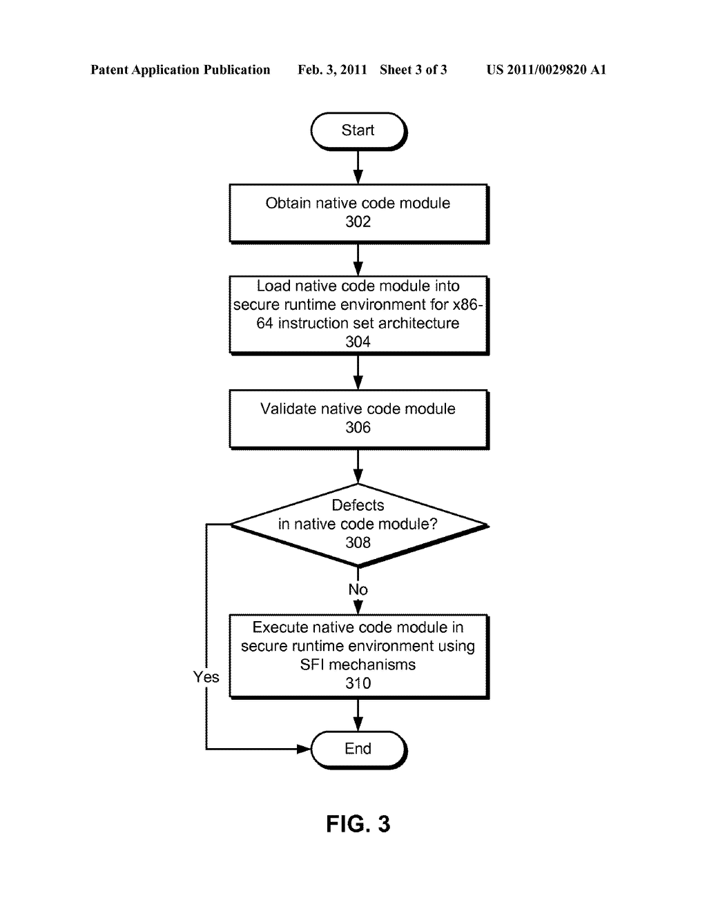 NATIVE CODE MODULE SECURITY FOR 64-BIT INSTRUCTION SET ARCHITECTURES - diagram, schematic, and image 04