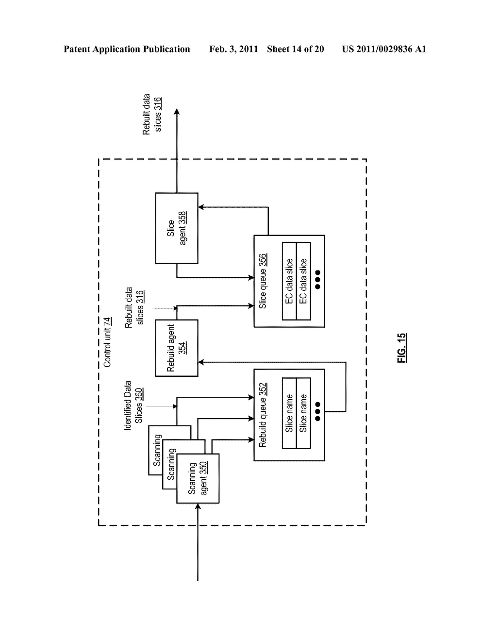 METHOD AND APPARATUS FOR STORAGE INTEGRITY PROCESSING BASED ON ERROR TYPES IN A DISPERSED STORAGE NETWORK - diagram, schematic, and image 15