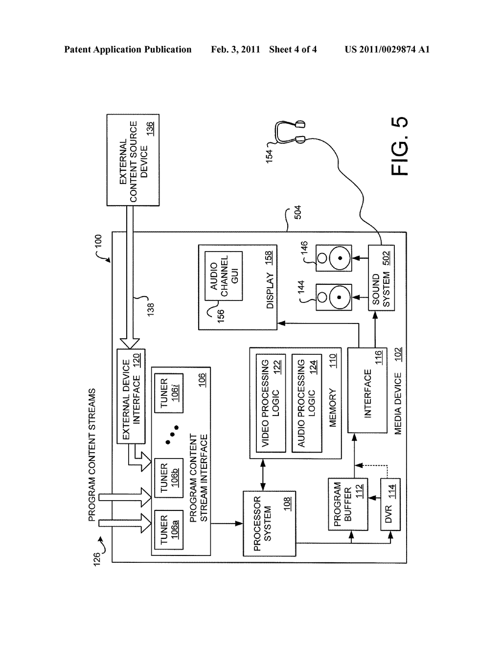 SYSTEMS AND METHODS FOR ADJUSTING VOLUME OF COMBINED AUDIO CHANNELS - diagram, schematic, and image 05