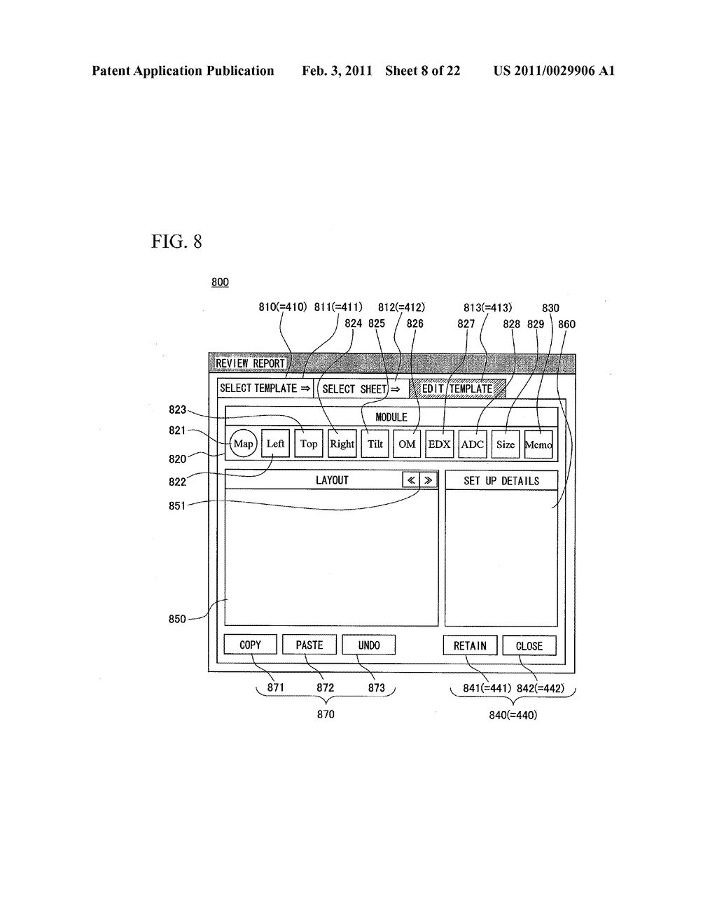 REPORT FORMAT SETTING METHOD AND APPARATUS, AND DEFECT REVIEW SYSTEM - diagram, schematic, and image 09