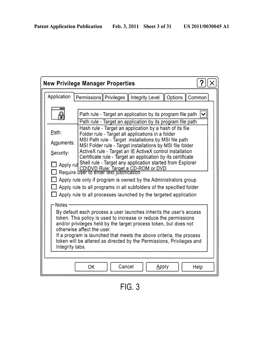 Methods and Systems for Controlling Access to Resources and Privileges Per Process - diagram, schematic, and image 04