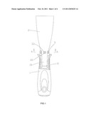 PRESS-DOWN TYPE COMPOSITE PUTTY KNIFE diagram and image