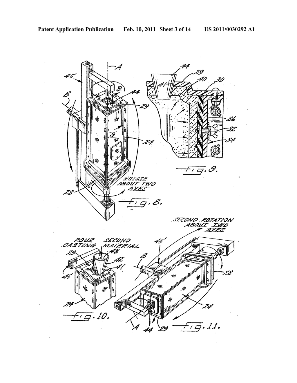 Simulated Stone or Brick Column and Method of Fabricating Same - diagram, schematic, and image 04