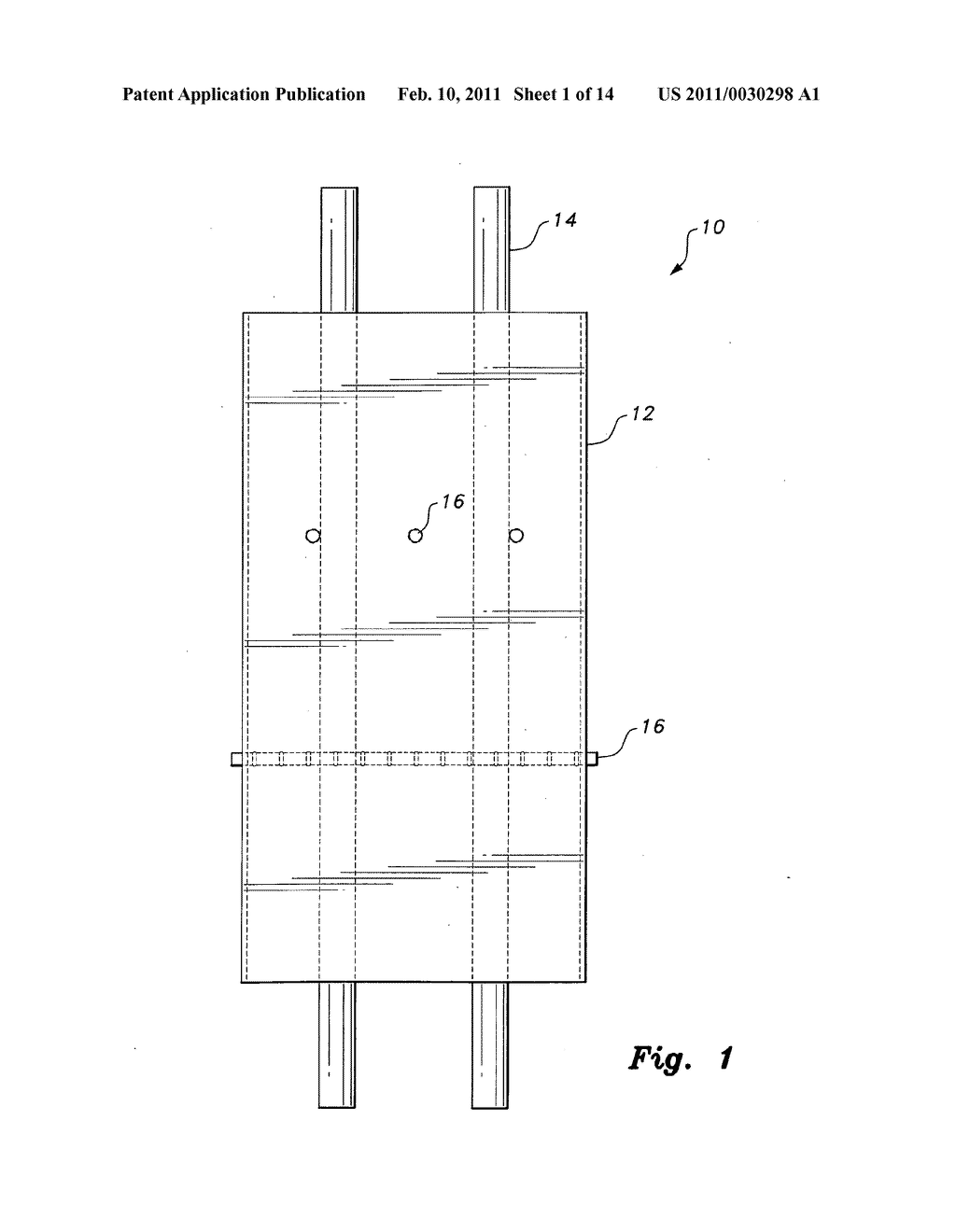 FORM FOR A CONCRETE FOOTING - diagram, schematic, and image 02