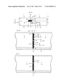 MECHANICAL LOCKING OF FLOOR PANELS, METHODS TO INSTALL AND UNINSTALL PANELS, A METHOD AND AN EQUIPEMENT TO PRODUCE THE LOCKING SYSTEM, A METHOD TO CONNECT A DISPLACEABLE TONGUE TO A PANEL AND A TONGUE BLANK diagram and image