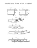 MECHANICAL LOCKING OF FLOOR PANELS, METHODS TO INSTALL AND UNINSTALL PANELS, A METHOD AND AN EQUIPEMENT TO PRODUCE THE LOCKING SYSTEM, A METHOD TO CONNECT A DISPLACEABLE TONGUE TO A PANEL AND A TONGUE BLANK diagram and image